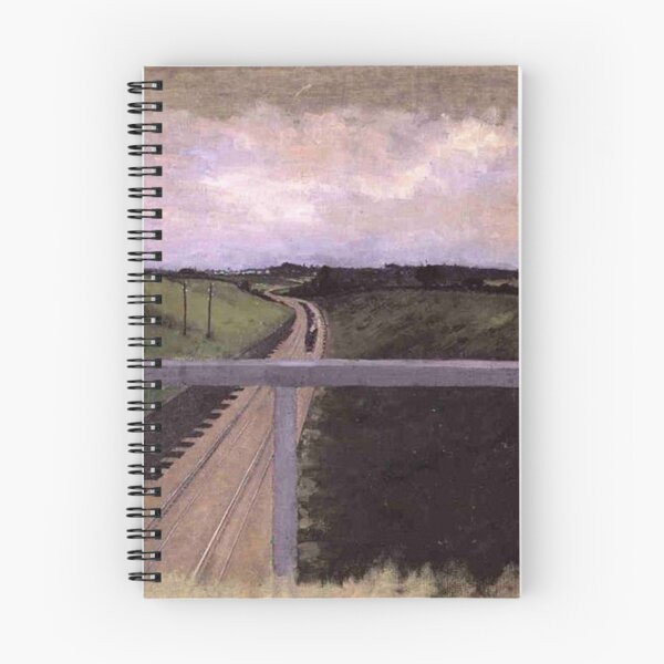 Item preview, Landscape with Railway Tracks designed and sold by SharonTheFirst.