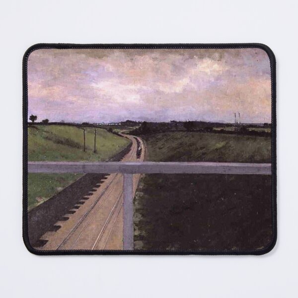 Item preview, Landscape with Railway Tracks designed and sold by SharonTheFirst.