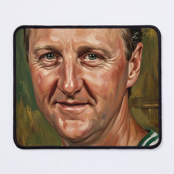 Item preview, Larry Bird Oil Painting designed and sold by maretsad.