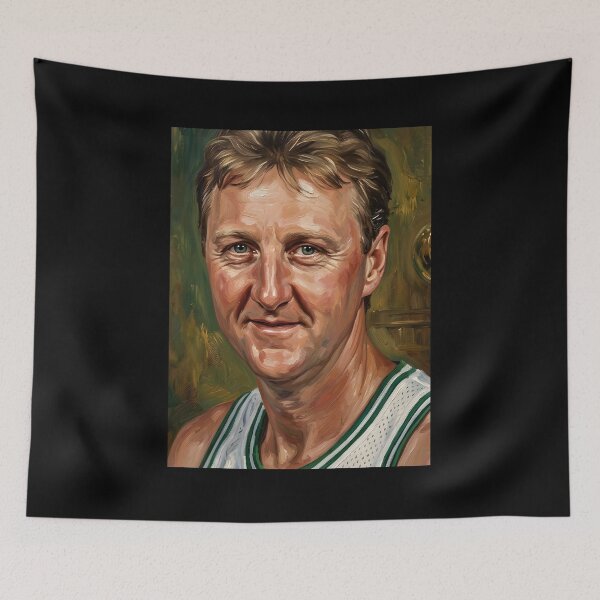 Item preview, Larry Bird Oil Painting designed and sold by maretsad.