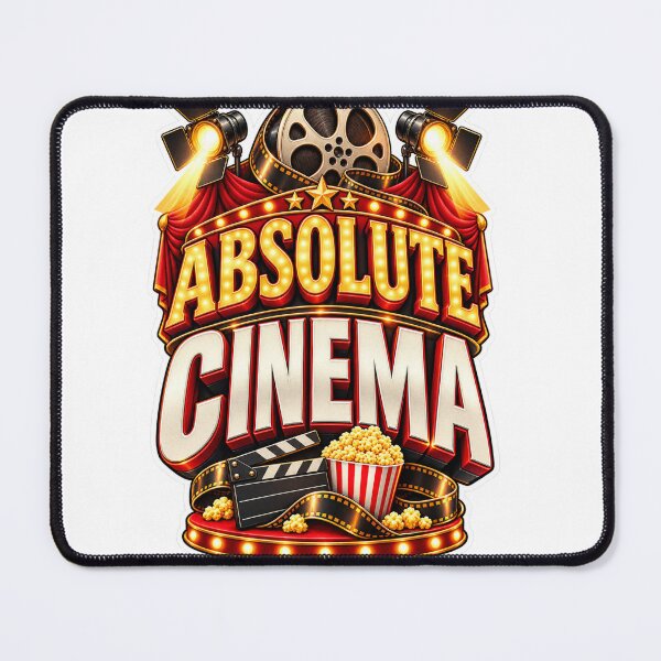 Item preview, Absolute Cinema Vintage Broadway Movie Theater Sign designed and sold by Promoffy.
