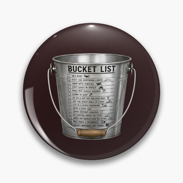 Item preview, Retro Adventure Goals Bucket List Traveler Tee designed and sold by CJLindy.