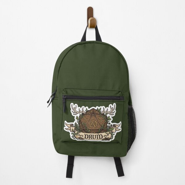 Item preview, Druid D20 Class Crest Sticker - Funny D&D Druid Dice Tabletop RPG Gift designed and sold by Dice_Goblin_Studio.