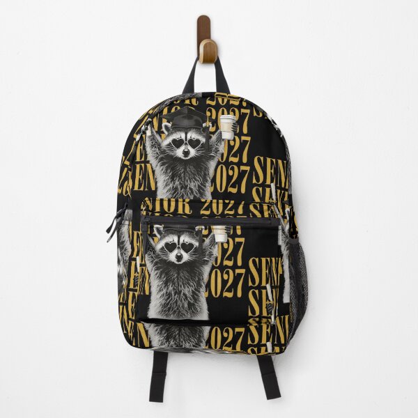 Item preview, Senior 2027 Raccoon Graduation Funny Class of 2027 designed and sold by Glow-Paw-Studio.