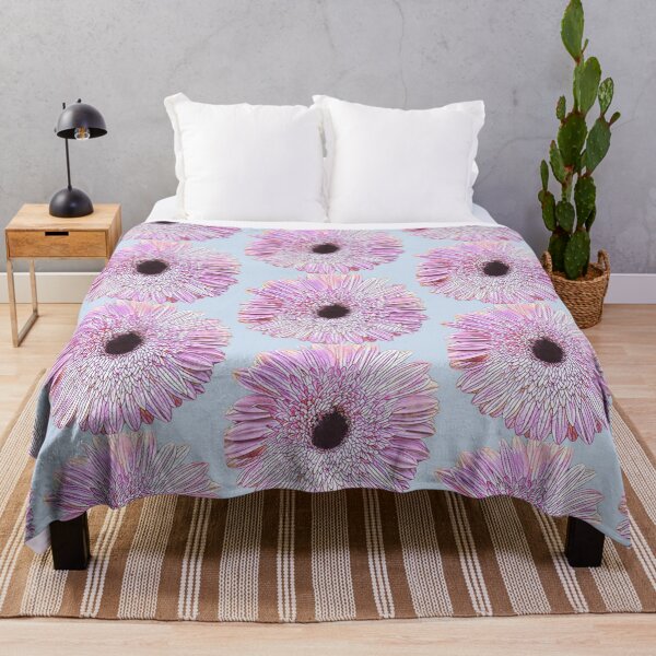 Item preview, Abstract Impressionist Pink Gerbera Daisy Pastel Digital Art designed and sold by BalkanBloom.