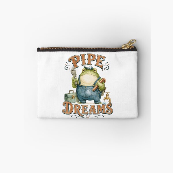 Item preview, Pipe Dreams Funny Plumber Frog designed and sold by VikArt7.