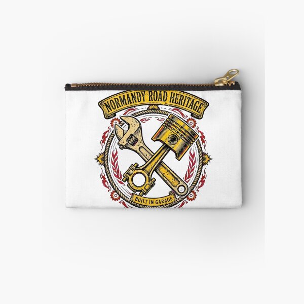 Item preview, Normandy Road Heritage Built In Garage Logo designed and sold by Normandy Road Heritage™ - Vintage Garage Art.