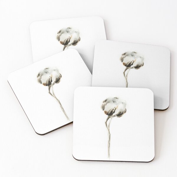 Item preview, Cotton flower designed and sold by CanotStop.