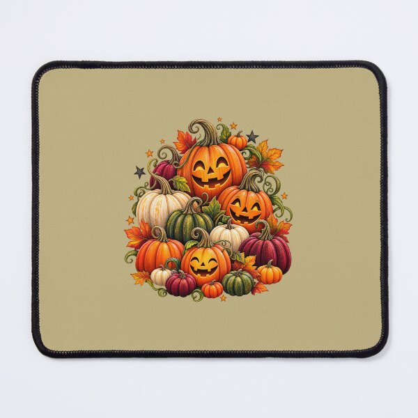Item preview, Spooky Pumpkin Cluster – Autumn Halloween PNG Design designed and sold by annenambiro.