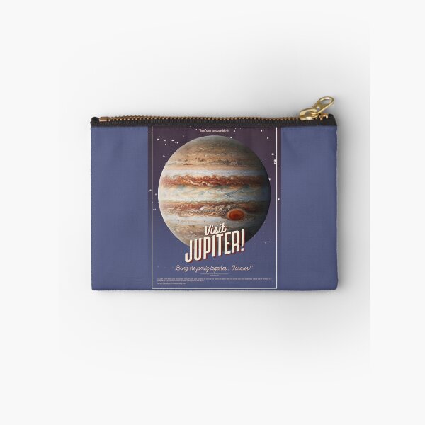 Item preview, 'Visit Jupiter!' - Retro Space Poster designed and sold by InanimateArt.