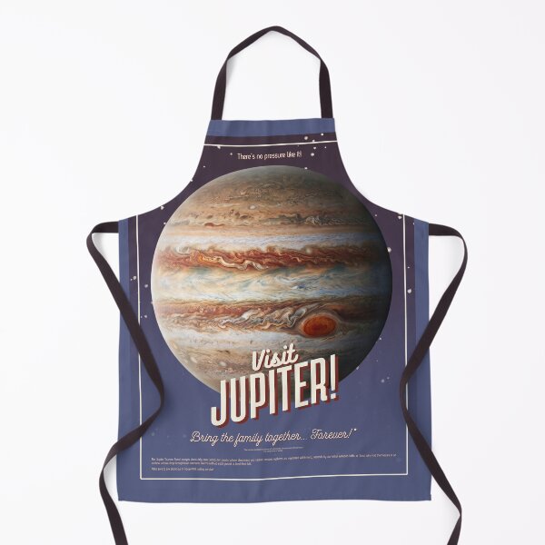 Item preview, 'Visit Jupiter!' - Retro Space Poster designed and sold by InanimateArt.