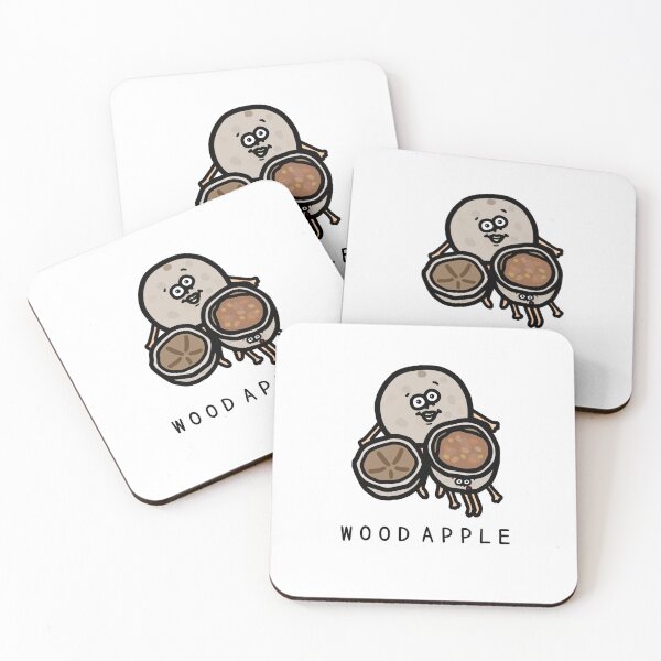 Item preview, Cute WOOD APPLE designed and sold by kanaehonkawa.