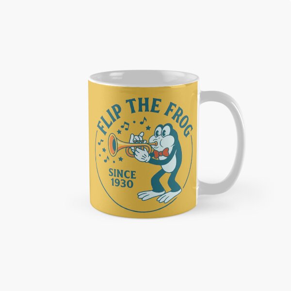 Item preview, Flip The Frog Vintage 1930s Cartoon Trumpet Player Retro Jazz Mascot designed and sold by VoglR.