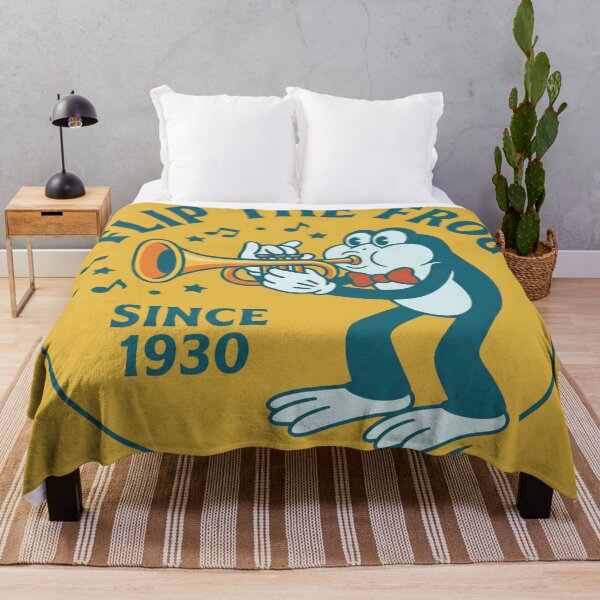 Item preview, Flip The Frog Vintage 1930s Cartoon Trumpet Player Retro Jazz Mascot designed and sold by VoglR.