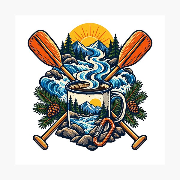 Item preview, Rapid Morning Coffee designed and sold by UrbanCanvvas.