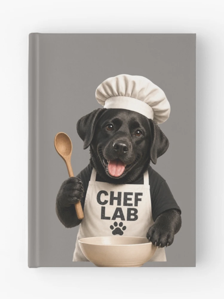 Thumbnail 1 of 3, Journal, Chef Lab – Labrador Chef designed and sold by Goodthingstree.
