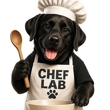 Artwork thumbnail, Chef Lab – Labrador Chef by Goodthingstree
