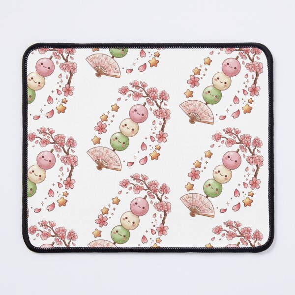 Item preview, Kawaii Hanami Dango Mochi - Cute Japanese Mochi Treats Sticker designed and sold by 0Zetgest.