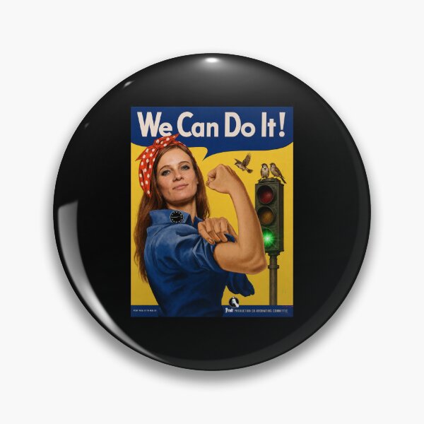 Item preview, Anika Nilles - We Can Do It (Rosie the Riveter Mashup) designed and sold by retrozest.