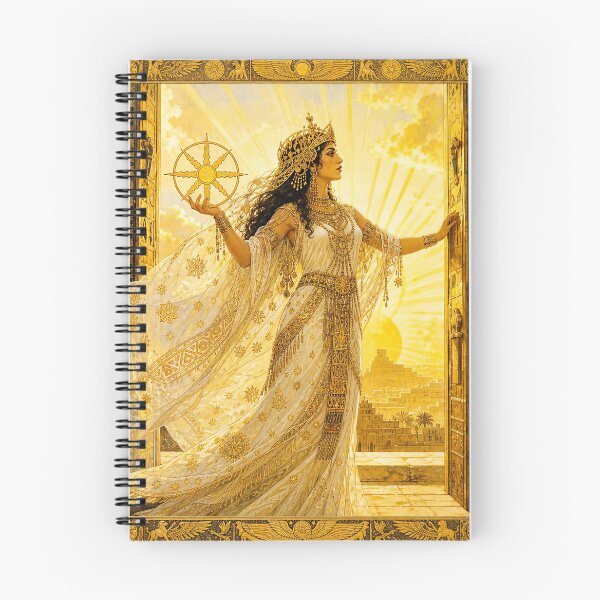 Item preview, Aya, She Who Opens the Gates of the Horizon | Babylonian Goddess Art designed and sold by Stoneflower-Art.
