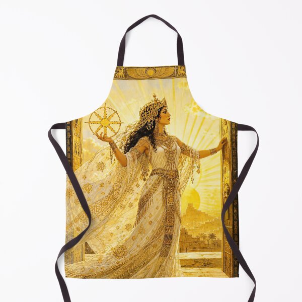 Item preview, Aya, She Who Opens the Gates of the Horizon | Babylonian Goddess Art designed and sold by Stoneflower-Art.