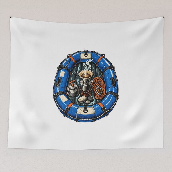 Item preview, Raft Brew Circle designed and sold by UrbanCanvvas.