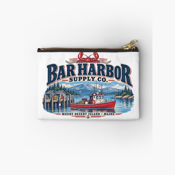 Item preview, Bar Harbor Maine Lobster Boat Vintage Coastal designed and sold by rygenr8.