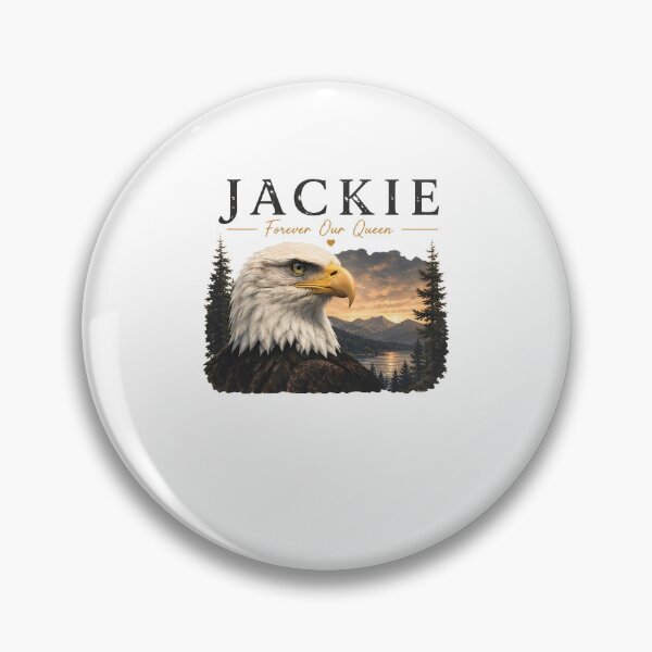 Item preview, Jackie Forever Our Queen Eagle Memorial designed and sold by ostenlee.