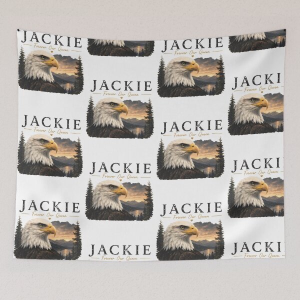Item preview, Jackie Forever Our Queen Eagle Memorial designed and sold by ostenlee.