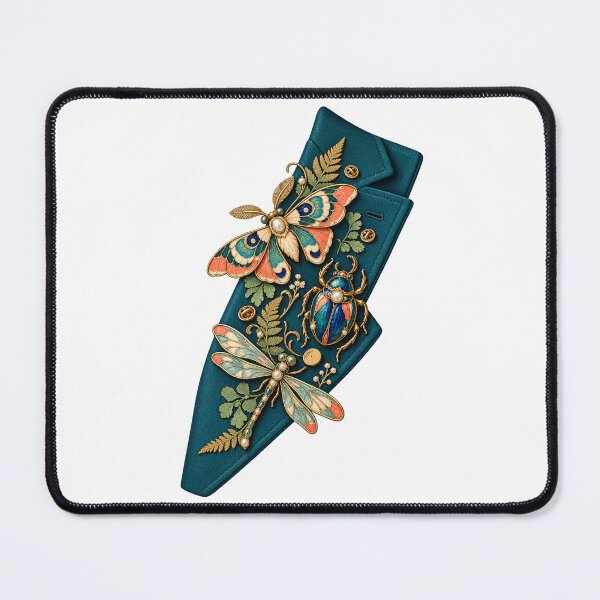 Item preview, Botanical Insect Lapel designed and sold by UrbanCanvvas.