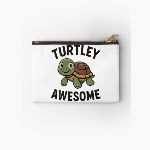Item preview, Turtley Awesome Funny Cute Turtle Animal Puns designed and sold by Photo-Sphere101.