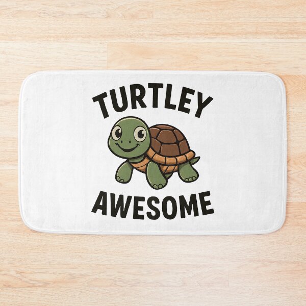 Item preview, Turtley Awesome Funny Cute Turtle Animal Puns designed and sold by Photo-Sphere101.