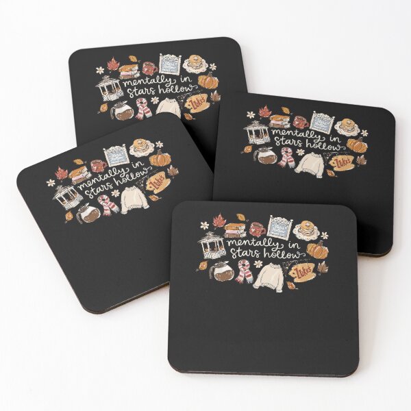 Item preview, Mentally In Stars Hollow Autumn Cozy Coffee Fall Design designed and sold by Glow-Paw-Studio.