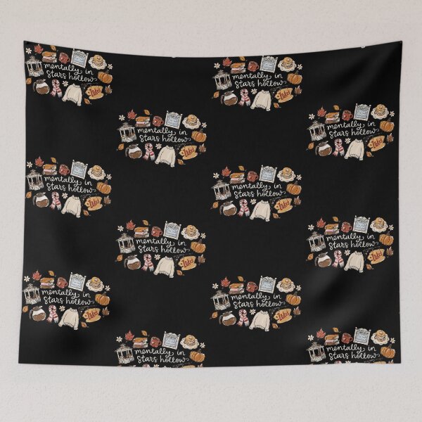 Item preview, Mentally In Stars Hollow Autumn Cozy Coffee Fall Design designed and sold by Glow-Paw-Studio.