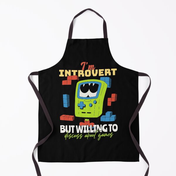 Item preview, I'm Introvert But Willing To Discuss Games- Retro Gaming designed and sold by chatzous.