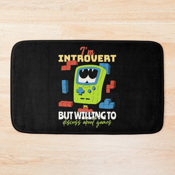 Item preview, I'm Introvert But Willing To Discuss Games- Retro Gaming designed and sold by chatzous.