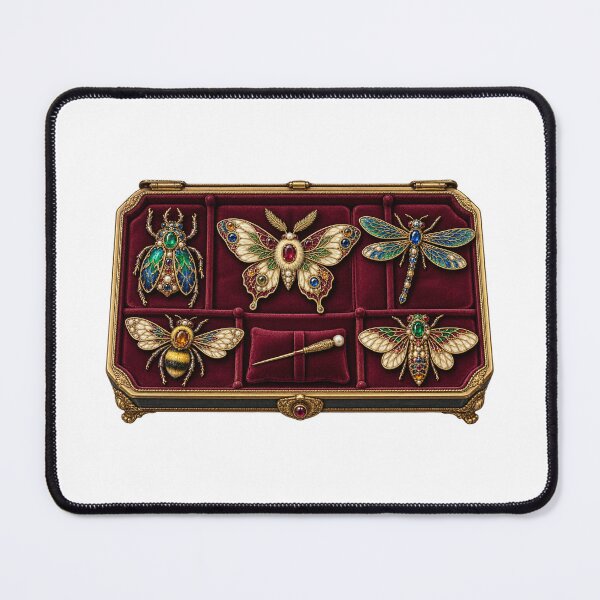 Item preview, Jeweled Insect Cabinet designed and sold by UrbanCanvvas.