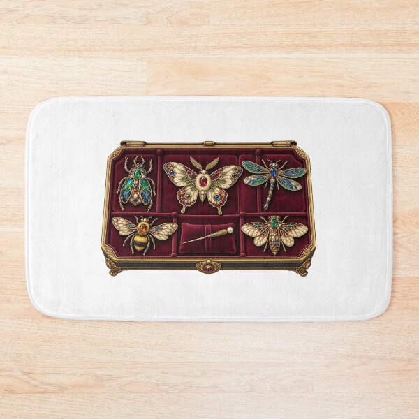 Item preview, Jeweled Insect Cabinet designed and sold by UrbanCanvvas.