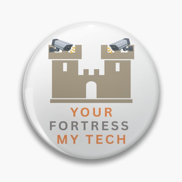 Item preview, Your Fortress My Tech designed and sold by FiberatWorkTechs.