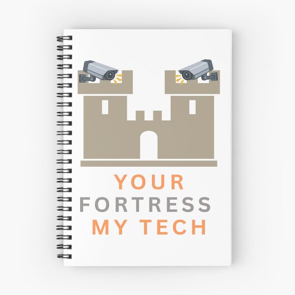 Item preview, Your Fortress My Tech designed and sold by FiberatWorkTechs.