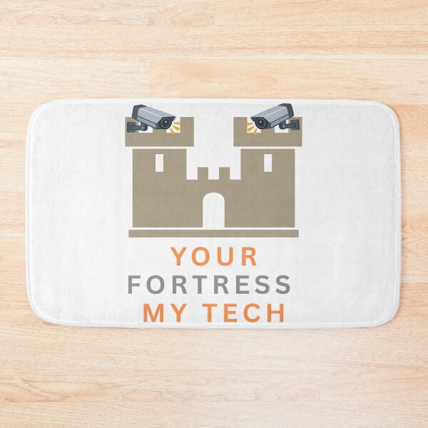 Item preview, Your Fortress My Tech designed and sold by FiberatWorkTechs.