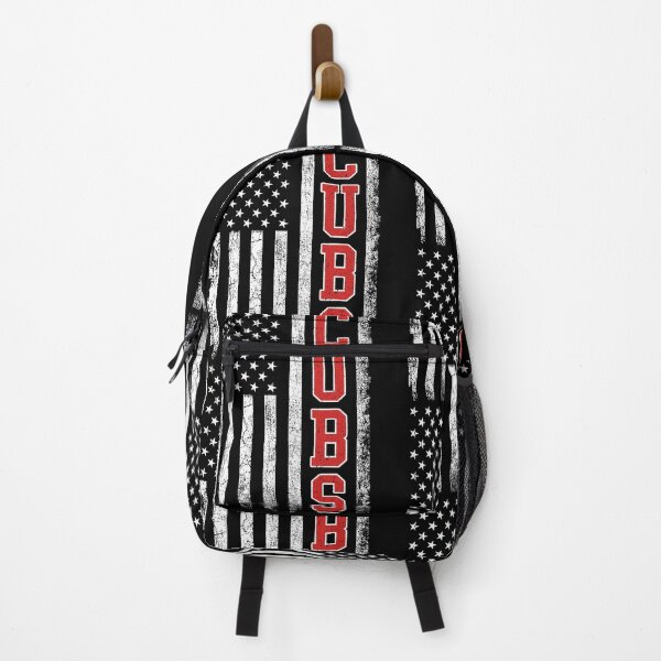 Item preview, CUBS American Flag Patriotic Baseball Design designed and sold by Glow-Paw-Studio.