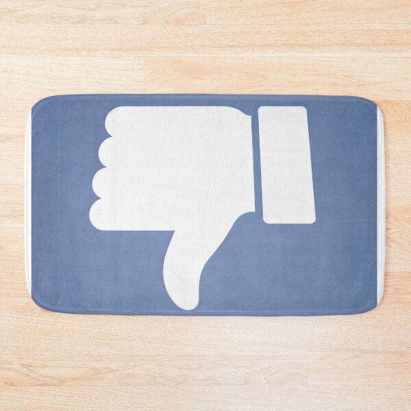 Item preview, Minimalist Social Network Dislike Thumbs Down Art designed and sold by Cine8.