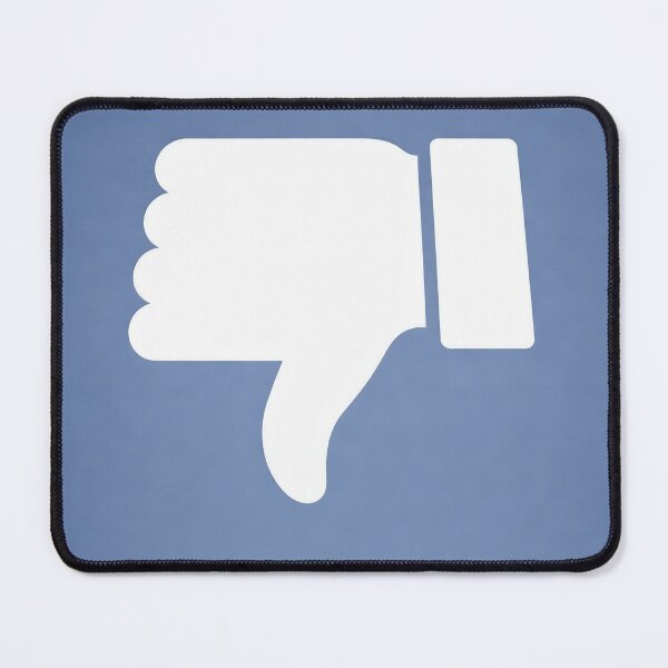 Item preview, Minimalist Social Network Dislike Thumbs Down Art designed and sold by Cine8.