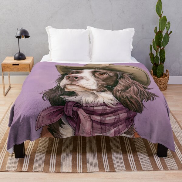 Item preview, English Springer Spaniel Cowboy designed and sold by prettykaler.