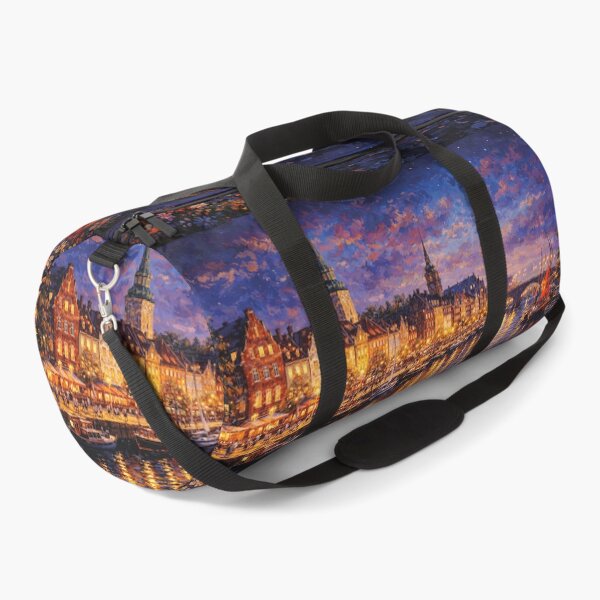 Item preview, Aalborg by night, Denmark – A Beautiful City in Europe. designed and sold by GalleryKauffeld.