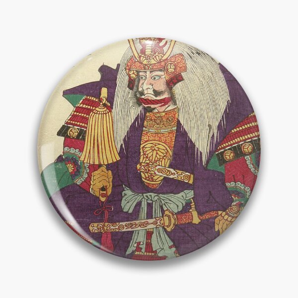 Item preview, Tokugawa Ieyasu Samurai General Ukiyo-e Woodblock Print designed and sold by vekotpu.