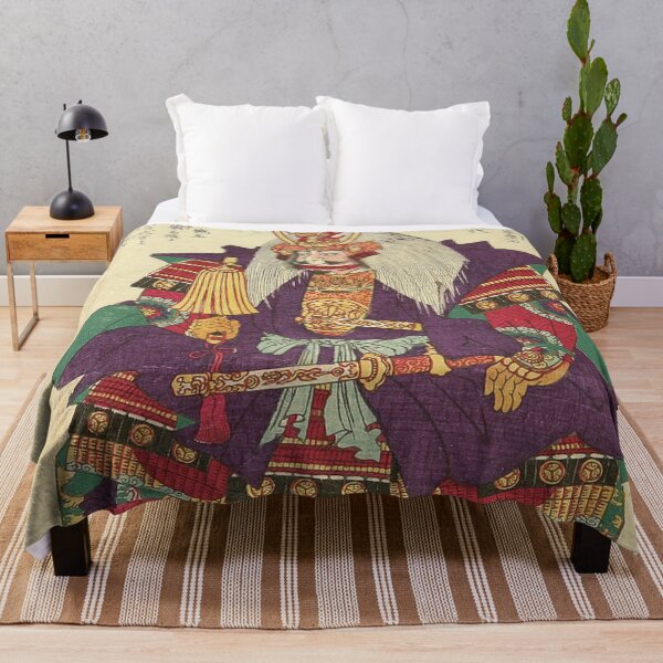 Item preview, Tokugawa Ieyasu Samurai General Ukiyo-e Woodblock Print designed and sold by vekotpu.