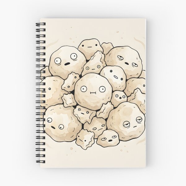Item preview, Cute Chewy Potato Dough Knodel Kawaii Asian Food Illustration designed and sold by DuckOddity.