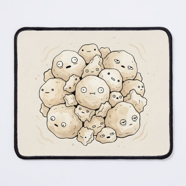 Item preview, Cute Chewy Potato Dough Knodel Kawaii Asian Food Illustration designed and sold by DuckOddity.